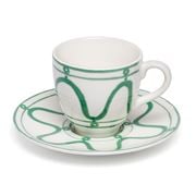 ThemisZ - The Serenity Coffee / Tea Cup & Saucer Green