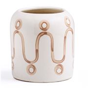 ThemisZ - Cycladic Vase Beige On White Medium
