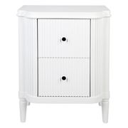 Cafe Lighting - Arielle Bedside Table White