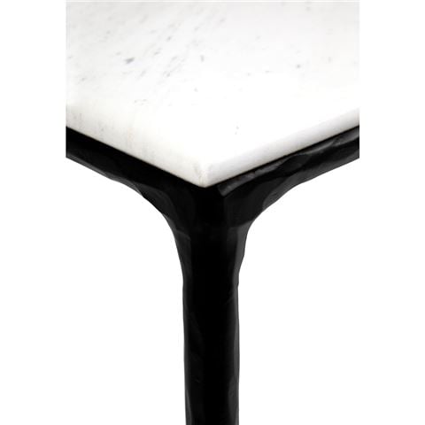 Cafe Lighting Heston Marble Console Table Black Medium - Peter's of Kensington