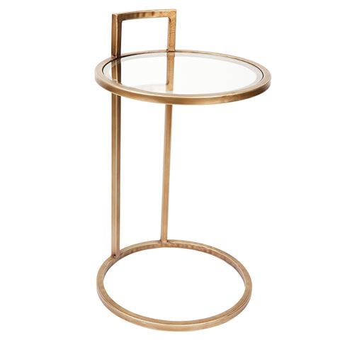 Cafe Lighting - Maxie Side Table Antique Gold