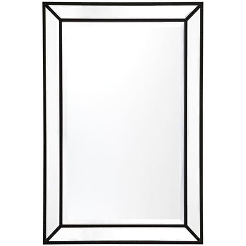 Cafe Lighting Zeta Wall Mirror Medium Black - Peter's of Kensington