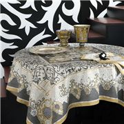 Beauville - Adagio Tablecloth Grey 170x170cm