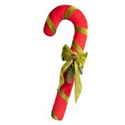 Peter's - Candy Cane Green/Red with Bow 58cm