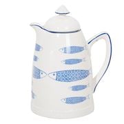 Luxe By Peter's - Porcelain Carafe Fish