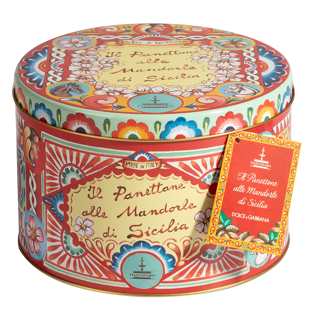 Dolce & Gabbana - Panettone With Sicilian Almonds 1kg | Peter's of  Kensington