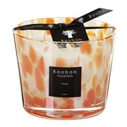 Baobab - Pearls Coral Candle 10cm