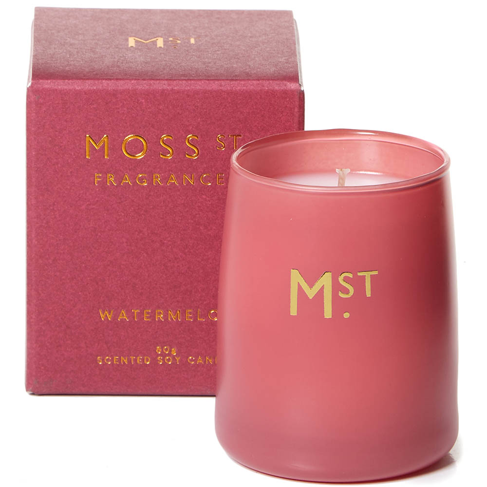 Moss St - Watermelon Candle 80g | Peter's of Kensington