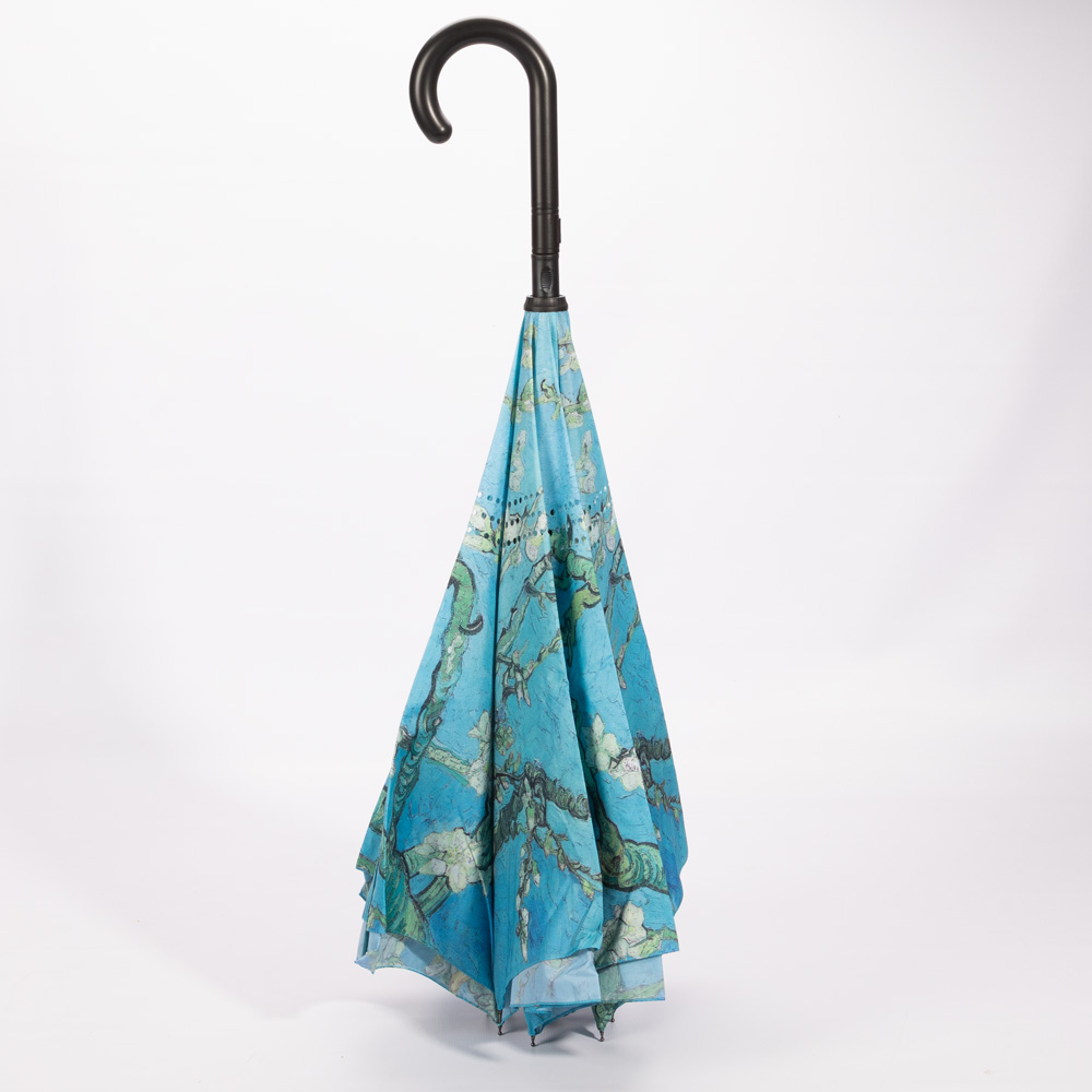 Galleria Reverse Close Umbrella Almond Blossom Peter's of