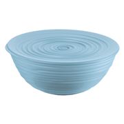 Guzzini - Earth Bowl With Lid Large Powder Blue