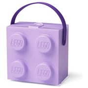 LEGO - Lunch Box with Carry Handle Lavender