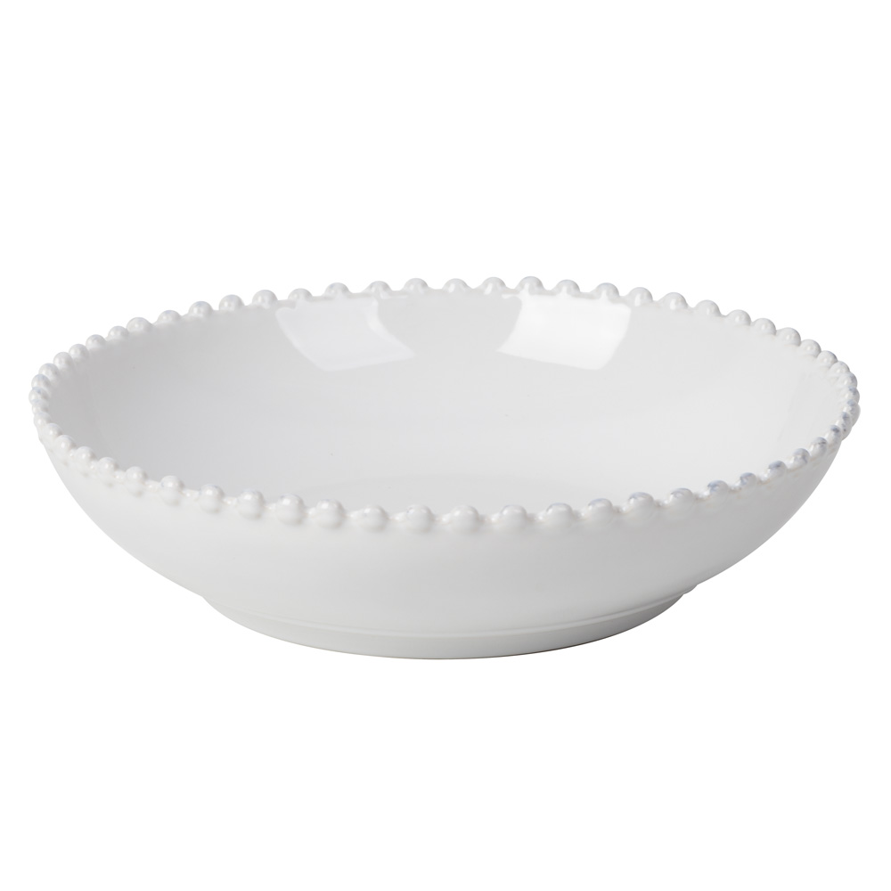 Costa Nova Pearl White Pasta Bowl 23cm Peter's of Kensington