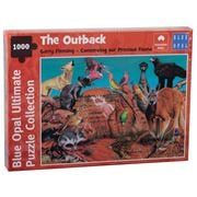 Blue Opal - Garry Fleming The Outback Puzzle 1000pce