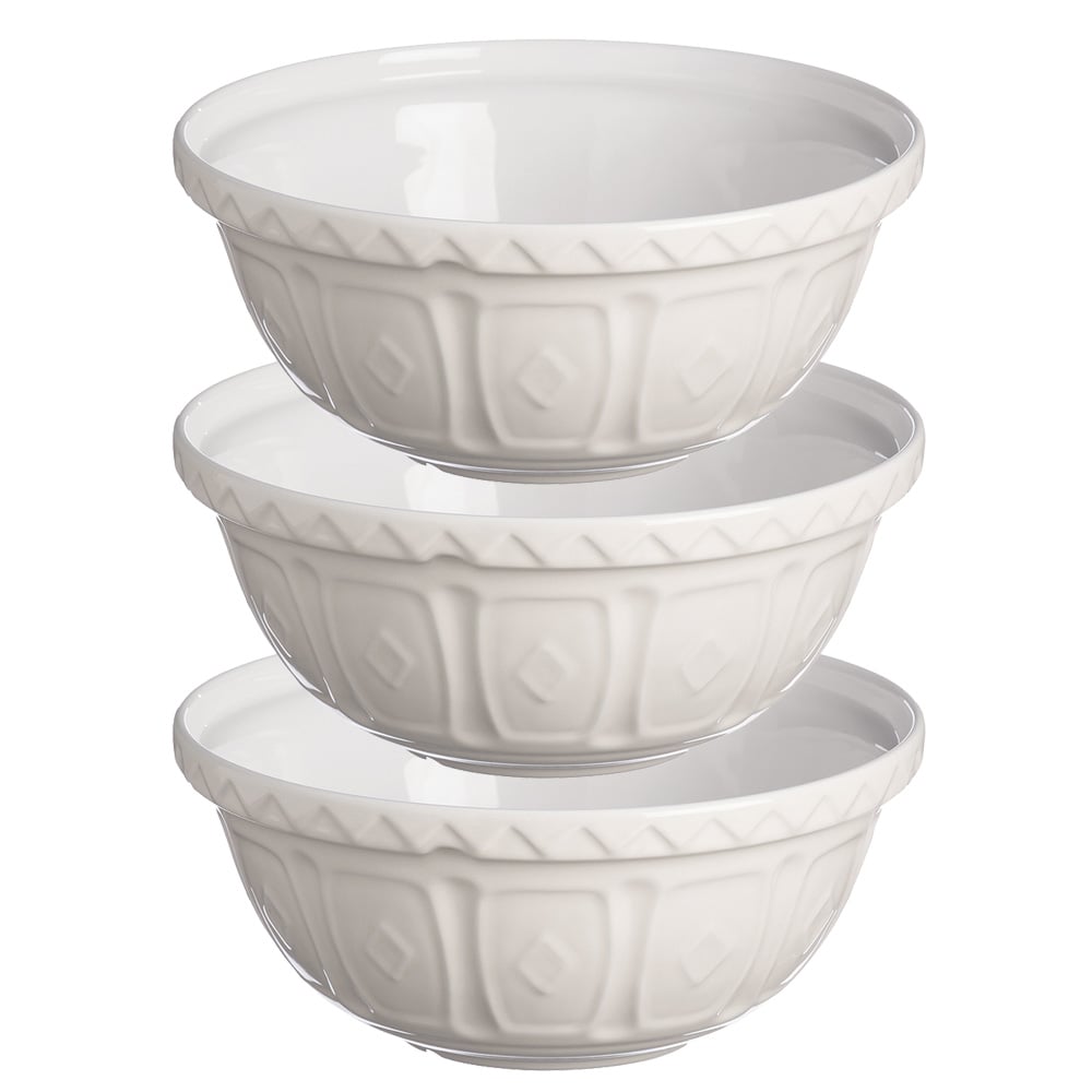 Mason Cash - Cream Mixing Bowl 29cm Set 3pce 