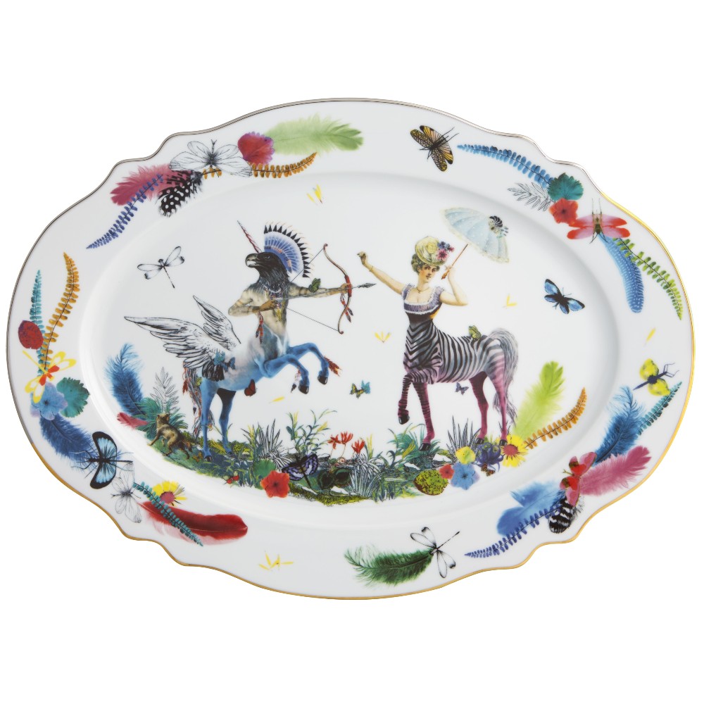 Vista Alegre Caribe Oval Platter Large Peter's of Kensington