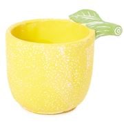 Coastal Home - Limetta Lemon Pot Yellow 18.5x14.3x14cm