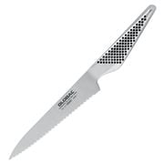 Global - Utility Knife Scalloped Edge 15cm GS-14
