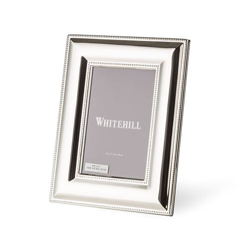 Whitehill - Silver Plated Frame Wide Bead 10x15cm | Peter's of Kensington