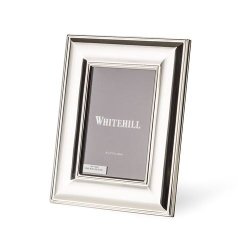 Whitehill - Silver Plated Photo Frame Wide Plain 10x15cm