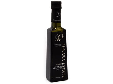 Pukara Estate Extra Virgin Olive Oil Garlic Flavour 250ml - Peter's of Kensington