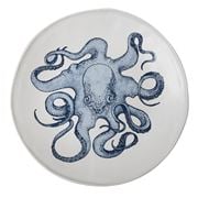 Coastal Home - Oceana Octopus Plate Blue 33cm