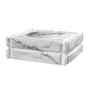 Vandenberg - Ashtray Nestor Honed White Marble 21cm