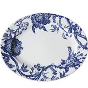 Caskata - Arcadia Blue Rimmed Oval Platter 40cm