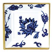 Bernardaud - Prince Bleu Medium Square Dish 12x12cm