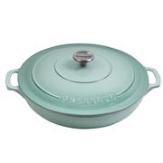 Chasseur - Low Round Casserole Dish Spring Green 30cm/2.5L