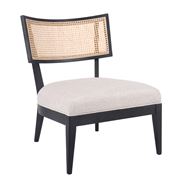 Cafe Lighting - Darcy Rattan Occasional Chair Natural