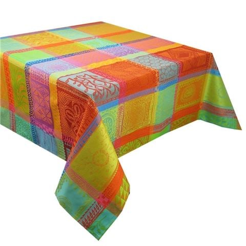 Garnier-Thiebaut Mille Wax Creole Tablecloth 180x180cm - Peter's of Kensington