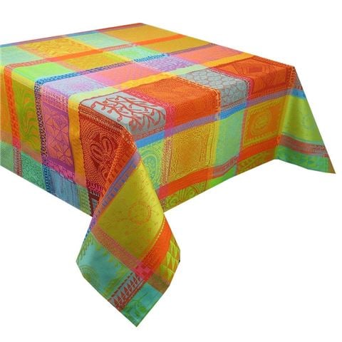 Garnier-Thiebaut Mille Wax Creole Tablecloth 180x250cm - Peter's of Kensington