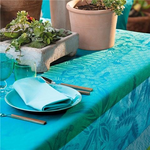 Garnier-Thiebaut - Mille Alocasias Tablecloth 150x220cm