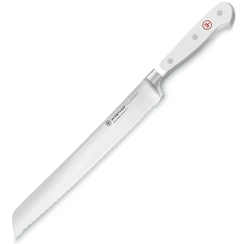 Wusthof Classic White Bread Knife 23cm Peter's of Kensington