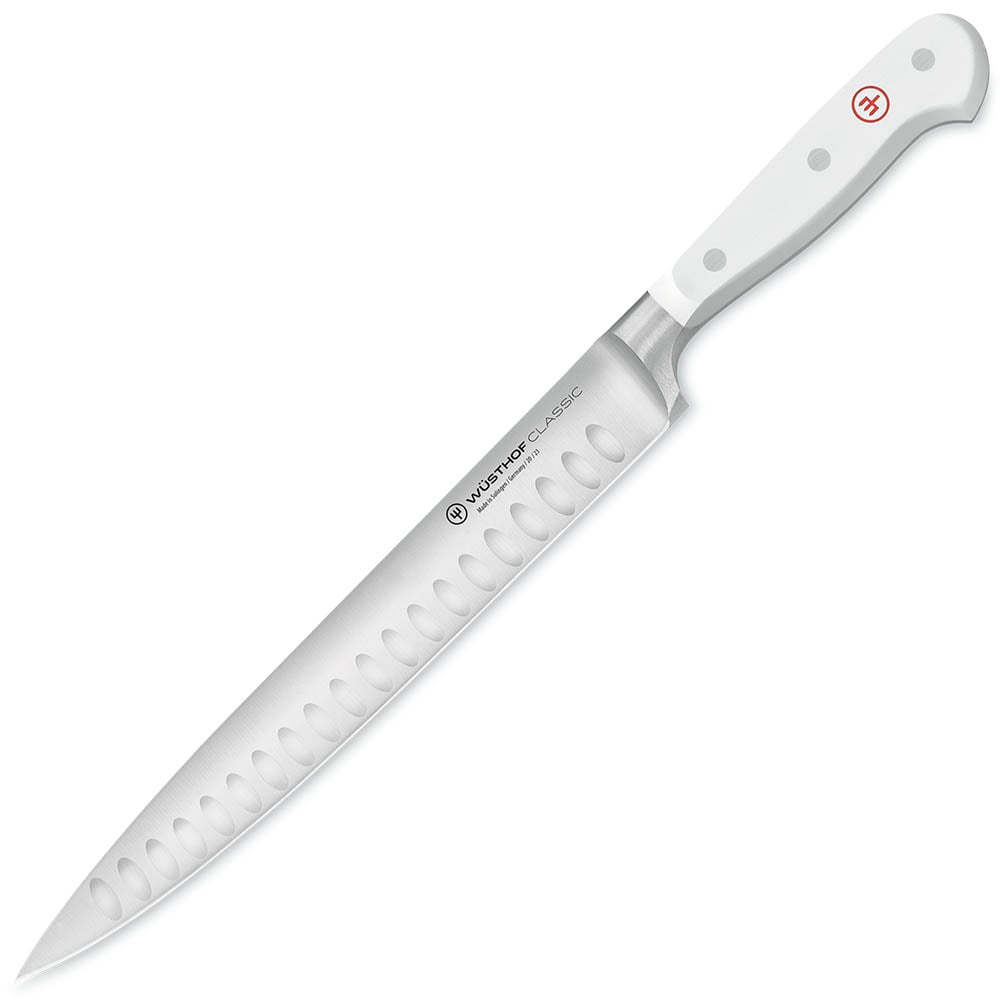 Wusthof Classic White Carving Knife 23cm Peter's of Kensington