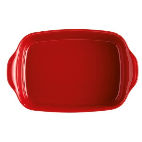 Emile Henry - Rect Oven Dish Small Burgundy 30x19cm
