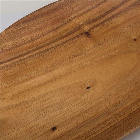 Darlin Acacia Wood Free Shape Plate Large - Peter's of Kensington