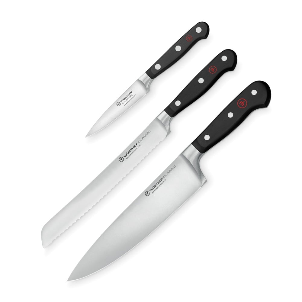 Wusthof Classic Knife Set E 3pce Peter's of Kensington