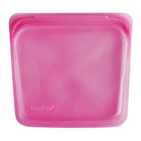 Stasher - Sandwich Bag Raspberry 828ml