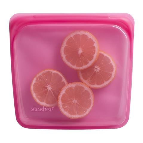 Stasher - Sandwich Bag Raspberry 828ml