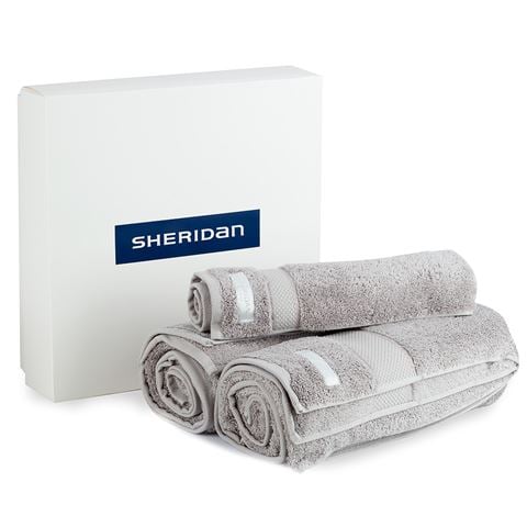 Sheridan - Luxury Egyptian Cloud Grey Gift Set 3pce