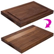 Boos - Walnut Reversible Chopping Board w/ Groove 46x30.5cm