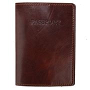 Manufactus - Leather Passport Holder Chestnut