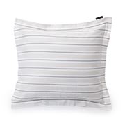 Lexington - Striped Sateen Pillowcase Beige & White 65x65cm