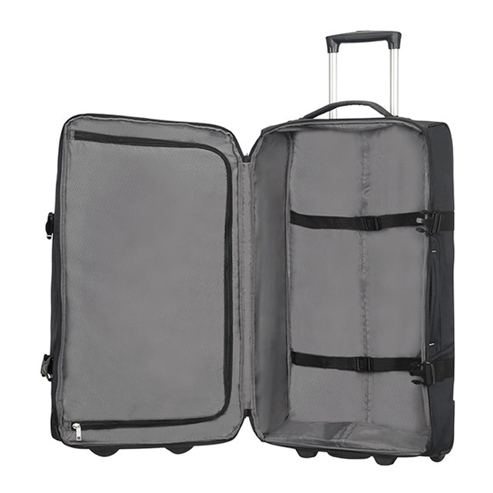Samsonite Rewind Duffle Wheel Bag Black 68cm Peter's of Kensington