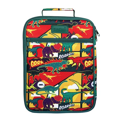 dinosaur insulated lunch bag