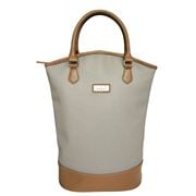 Sachi - Two Bottle Wine Tote Taupe