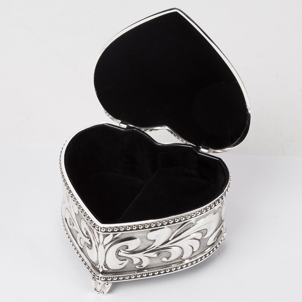 Whitehill - Heart Shaped Musical Jewellery Box | Peter's of Kensington