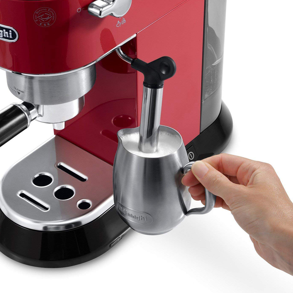 DeLonghi Dedica Pump Espresso Coffee Machine EC680 Peter's of