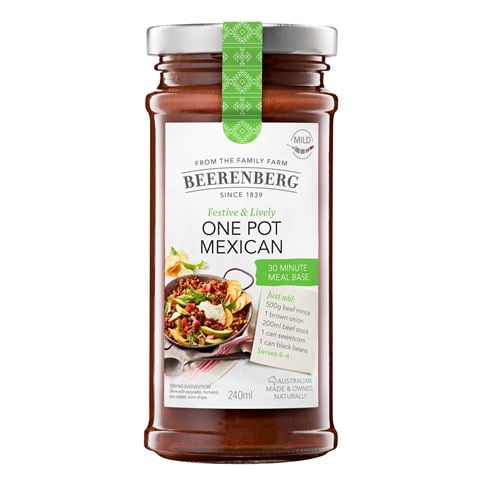 Beerenberg - One Pot Mexican Meal Base 240ml